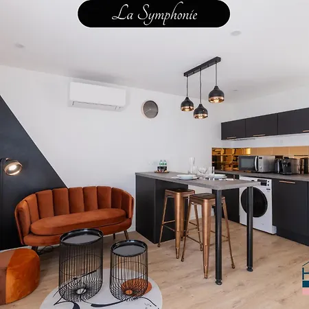 La Symphonie - Gare - Climatisation アパート *